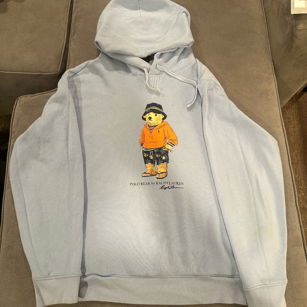 Polo Bear Sweatshirt Size XL
